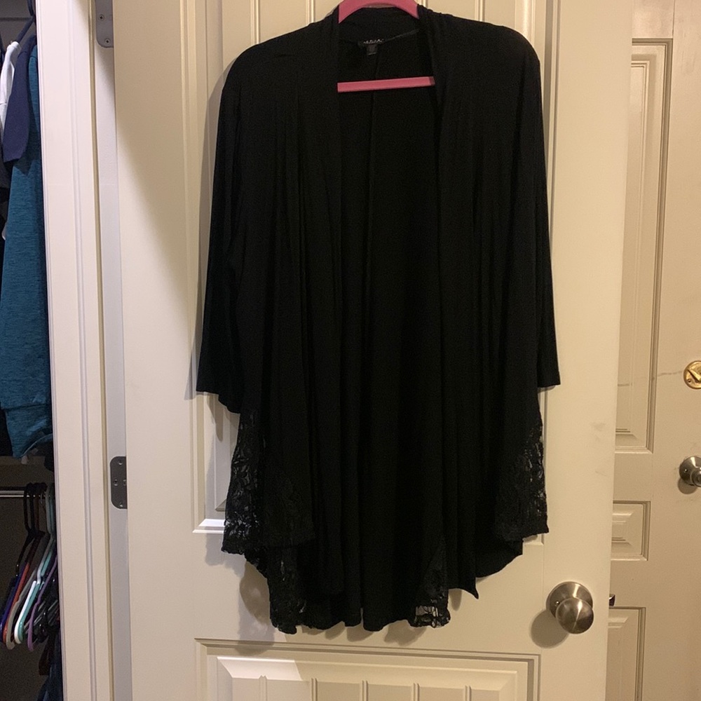 Open front cardigan